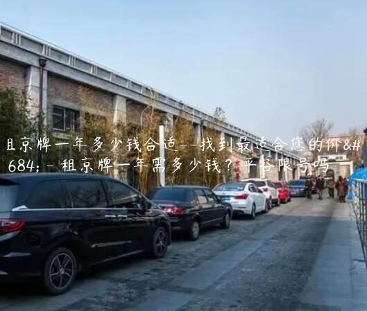 租京牌一年多少钱合适–找到最适合您的价格 – 租京牌一年需多少钱？平谷限号吗