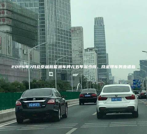 2025年7月北京租新能源车牌儿五年多少钱，找金牌车务靠谱些